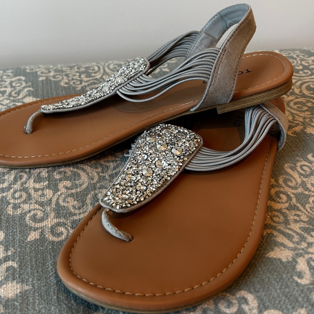 Torrid thing sparkle sandal. Size 11